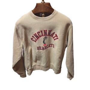 Champion Reverse Weave Cincinnati Bearcats Crewneck Sweatshirt Size Medium